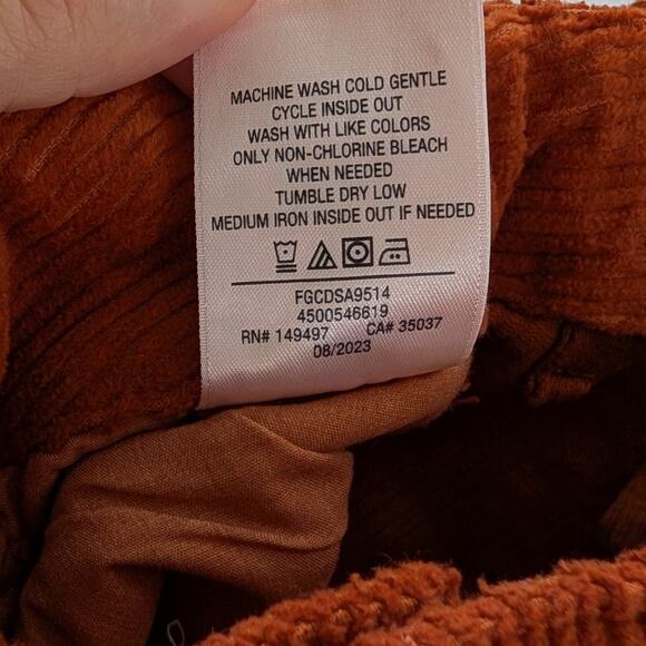 NWOT Favorite Daughter The Mischa Sedona Corduroy High-Rise Wide-Leg Pant, sz 24 - Picture 10 of 10